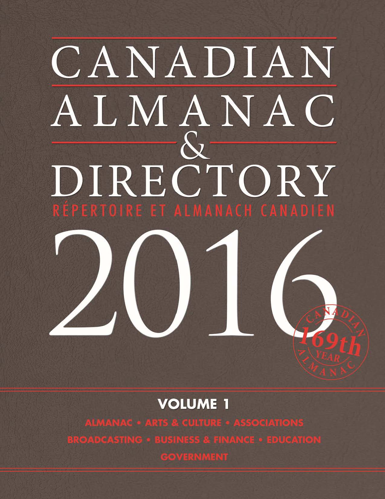 Canadian Almanac and Directory