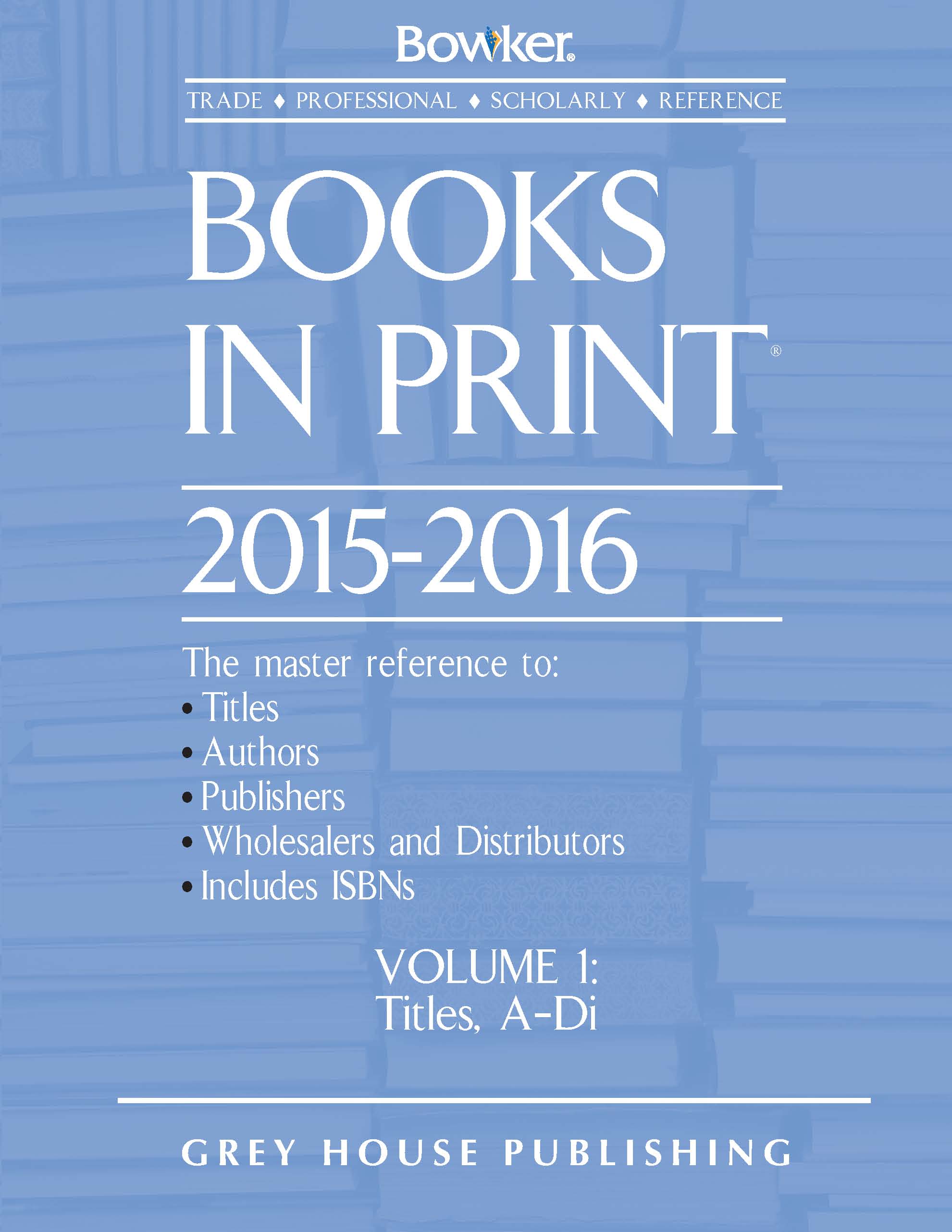 Bowker Books in Print
