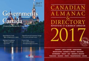 Governments Canada & Almanac